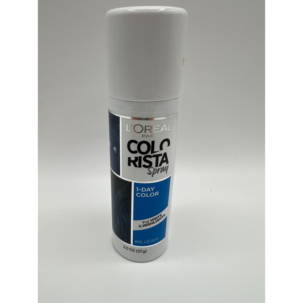 L'Oreal Paris Colorista 1-Day Color Spray Blue300 Temporary Hair Color 2.0 oz